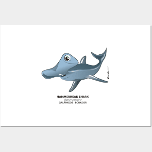 Hammerhead Shark Posters and Art